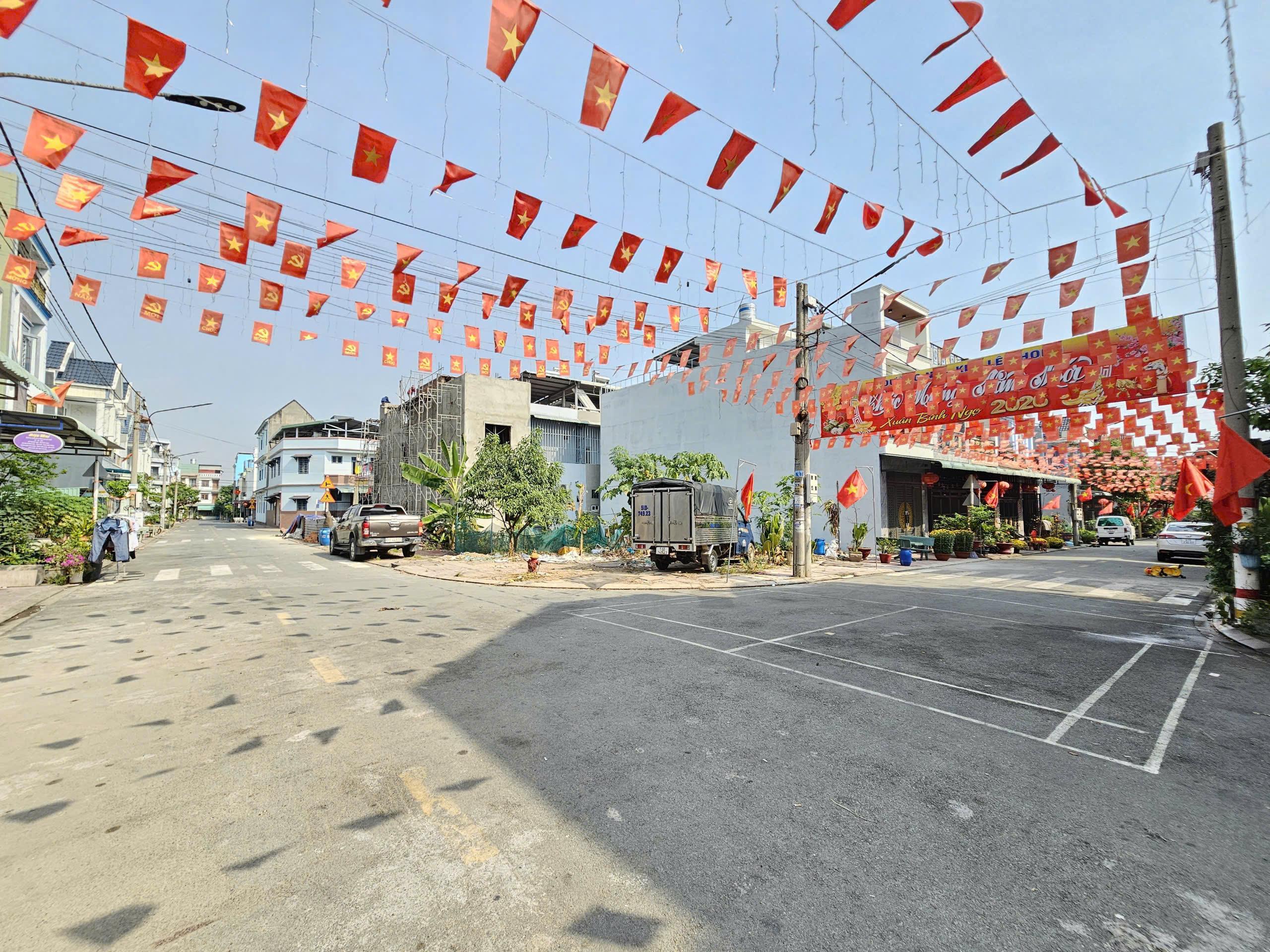 Bán lô góc 5×17.2m, đường D3 KDC Lê Phong Tân Bình p.Tân Bình