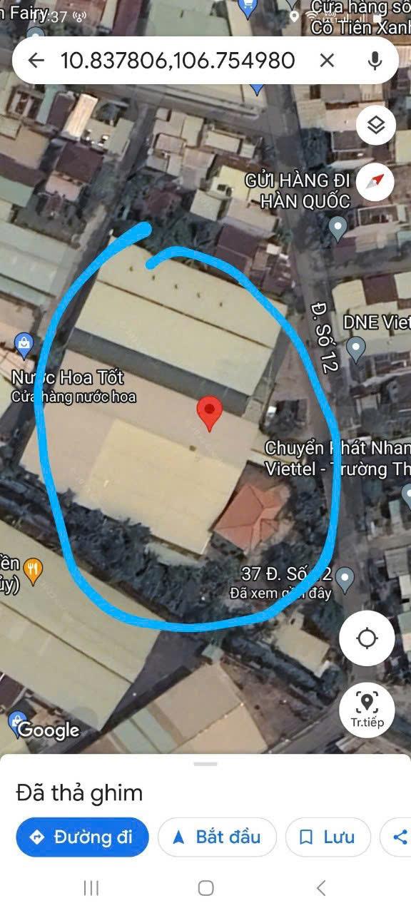 KHUÔN ĐẤT 5564,7M2- TRƯỜNG THỌ- SÁT METRO, TRUNG TÂM THUR ĐỨC – GIÁ 200 TỈ