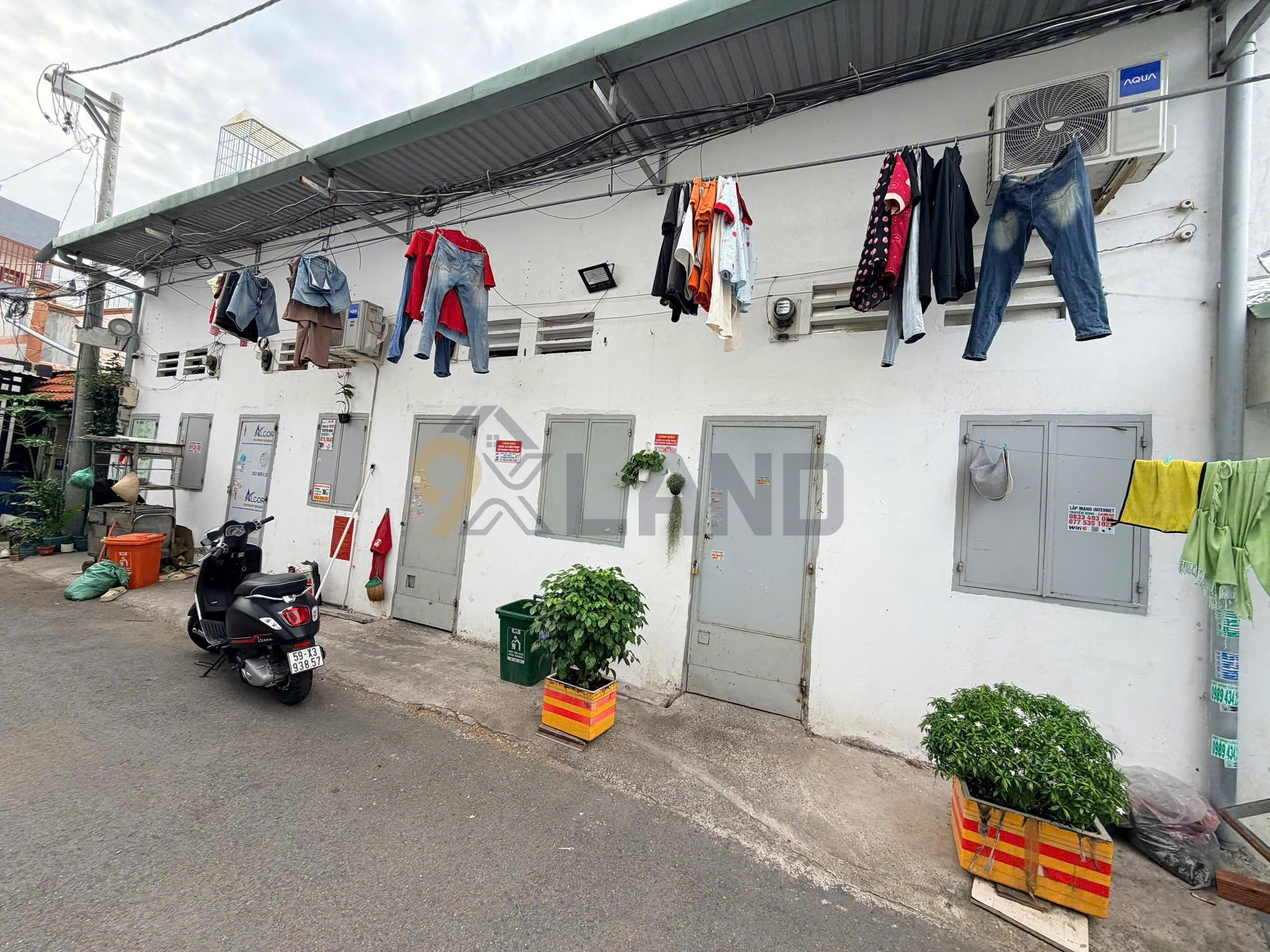 BÁN NHANH DÃY TRỌ 4 PHÒNG – DÒNG TIỀN 12 TRIỆU/THÁNG – HXH LINH TRUNG – 83M² FULL THỔ CƯ